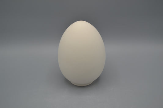 Uovo in ceramica semilavorata GREZZA da dipingere