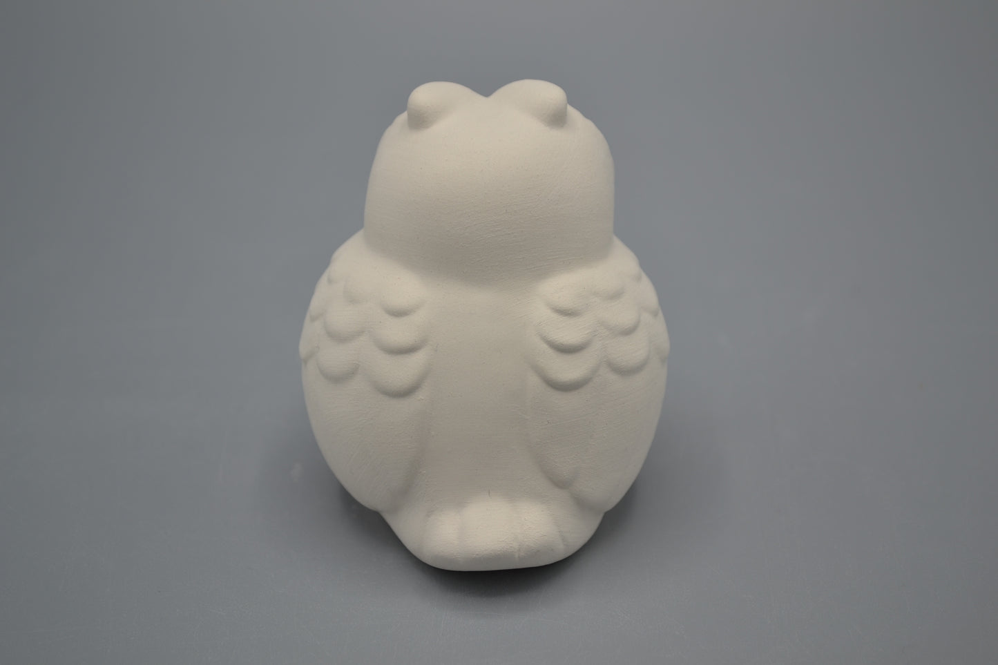 Gufo in ceramica semilavorata GREZZA da dipingere