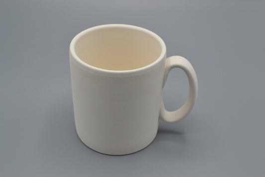 Tazza Mug in ceramica semilavorata GREZZA da dipingere