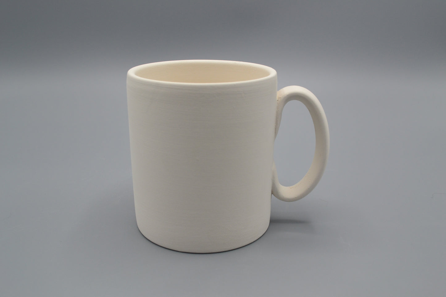 Tazza Mug in ceramica semilavorata GREZZA da dipingere