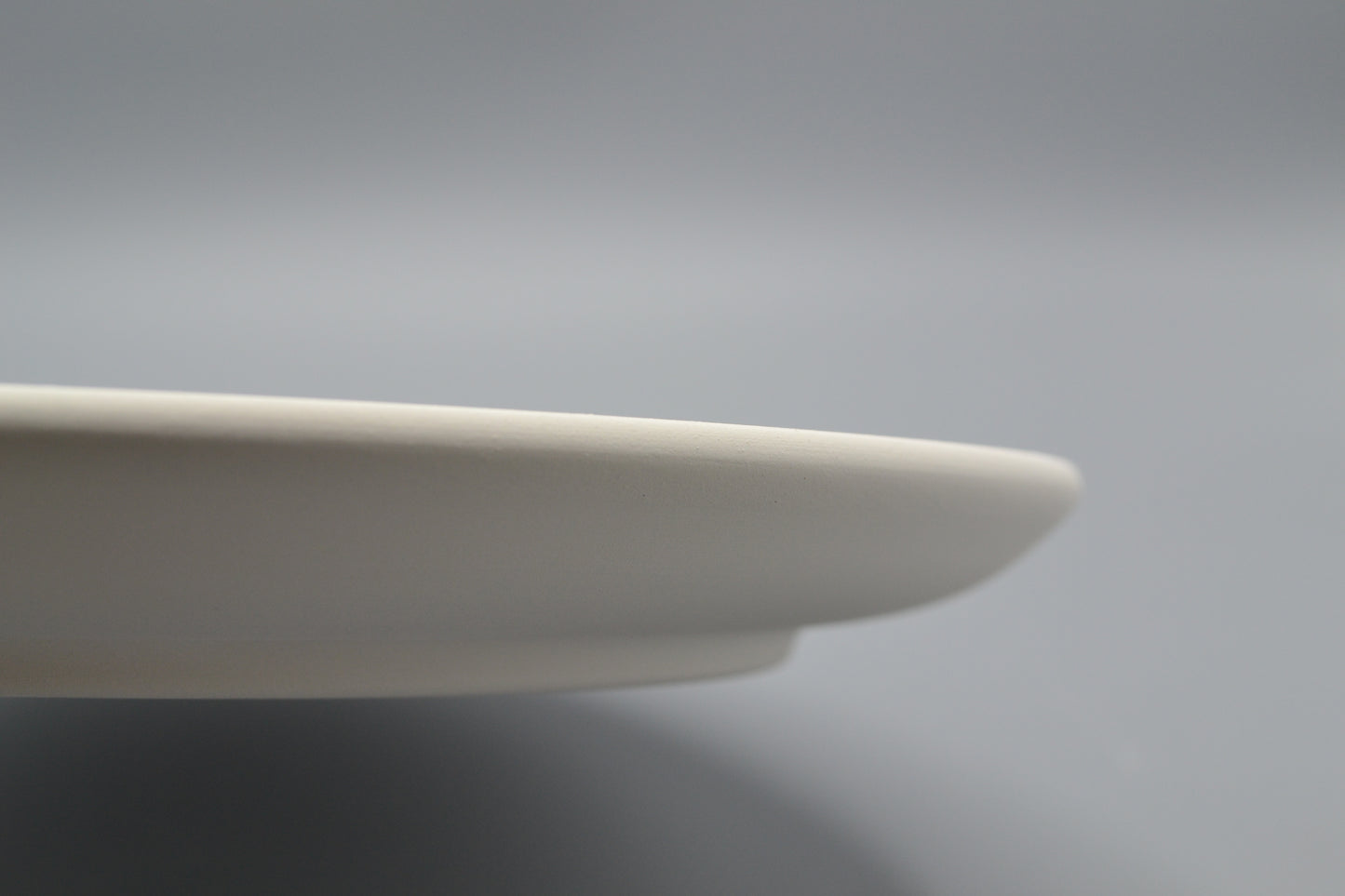 Piatto in ceramica semilavorata GREZZA da dipingere