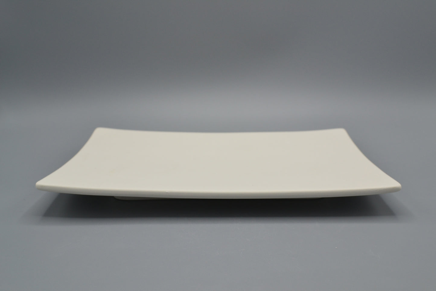 Piatto Quadro Punta in ceramica semilavorata GREZZA da dipingere