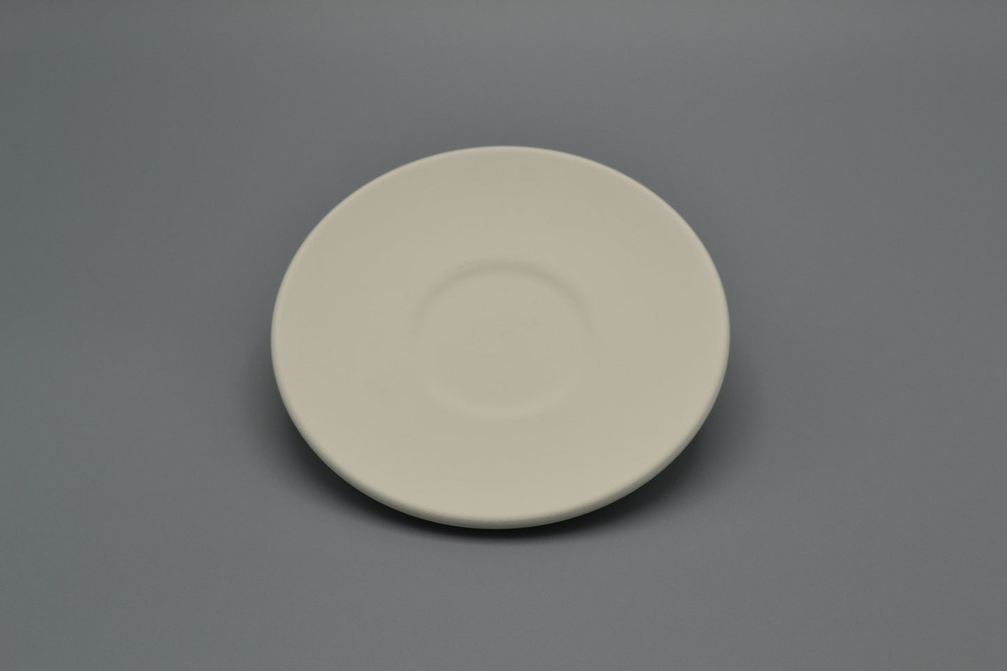 Piatto per tazza in ceramica semilavorata GREZZA da dipingere