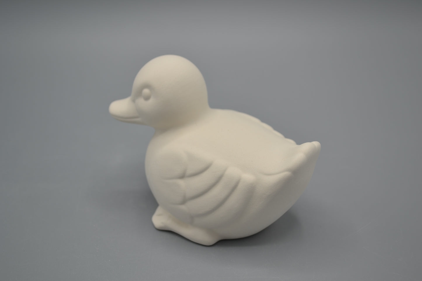 Papera in ceramica semilavorata GREZZA da dipingere