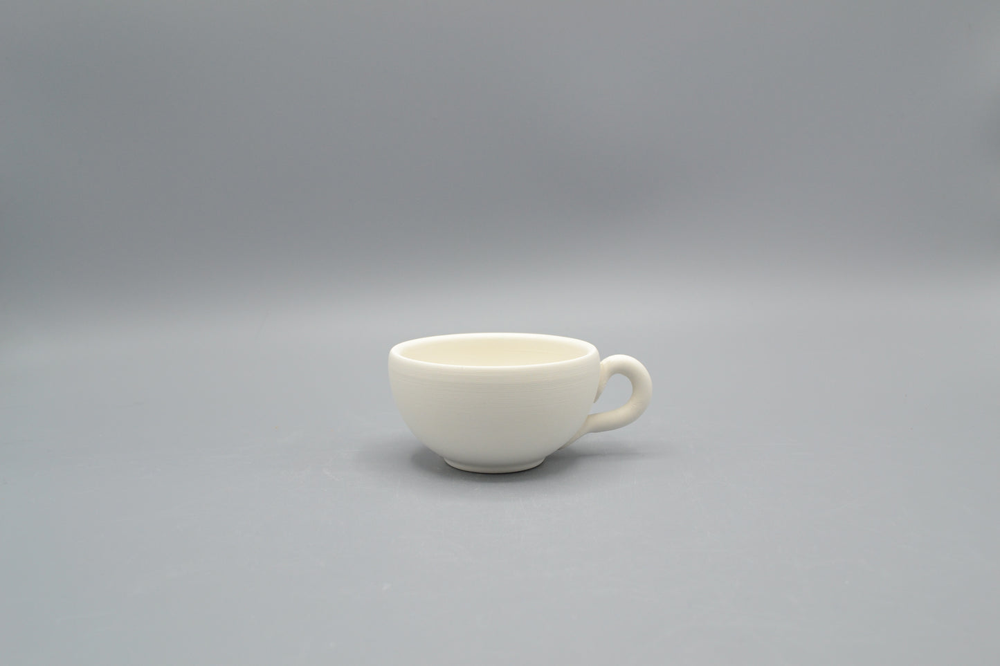 Tazza caffè Mughetto in ceramica semilavorata GREZZA da dipingere