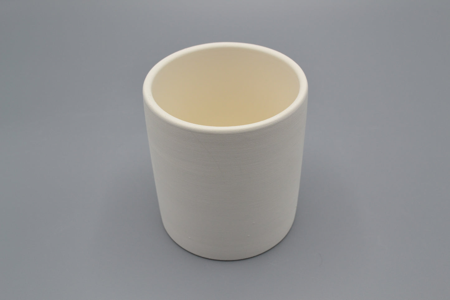 Bicchiere Mug in ceramica semilavorata GREZZA da dipingere