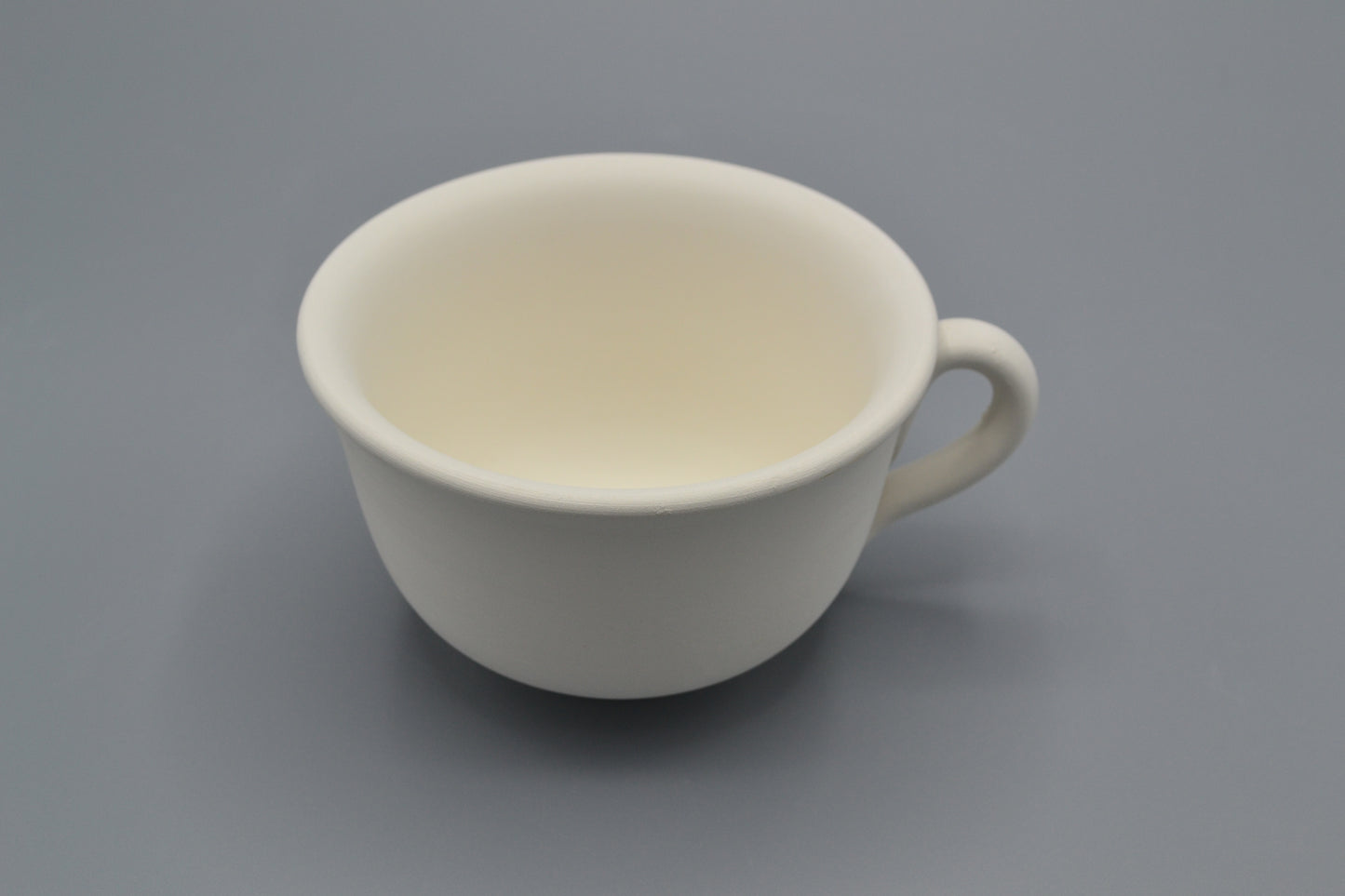 Tazza caffè Margherita in ceramica semilavorata GREZZA da dipingere
