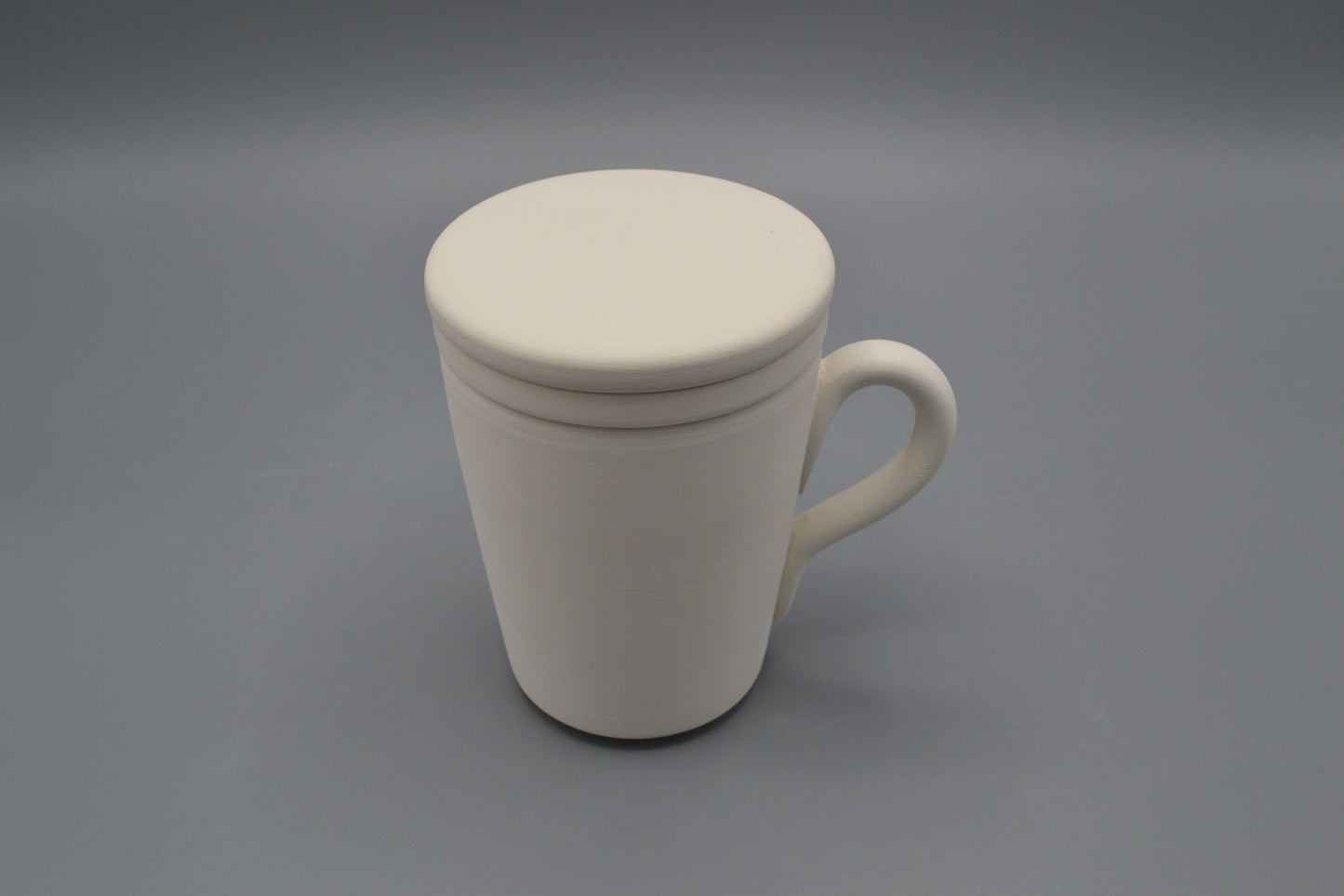 Tisaniera “bibita” in ceramica semilavorata GREZZA da decorare (tre pezzi)