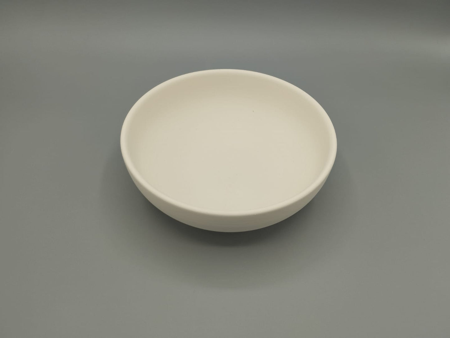Ciotola Fiori diametro 16 cm. in ceramica semilavorata GREZZA da dipingere