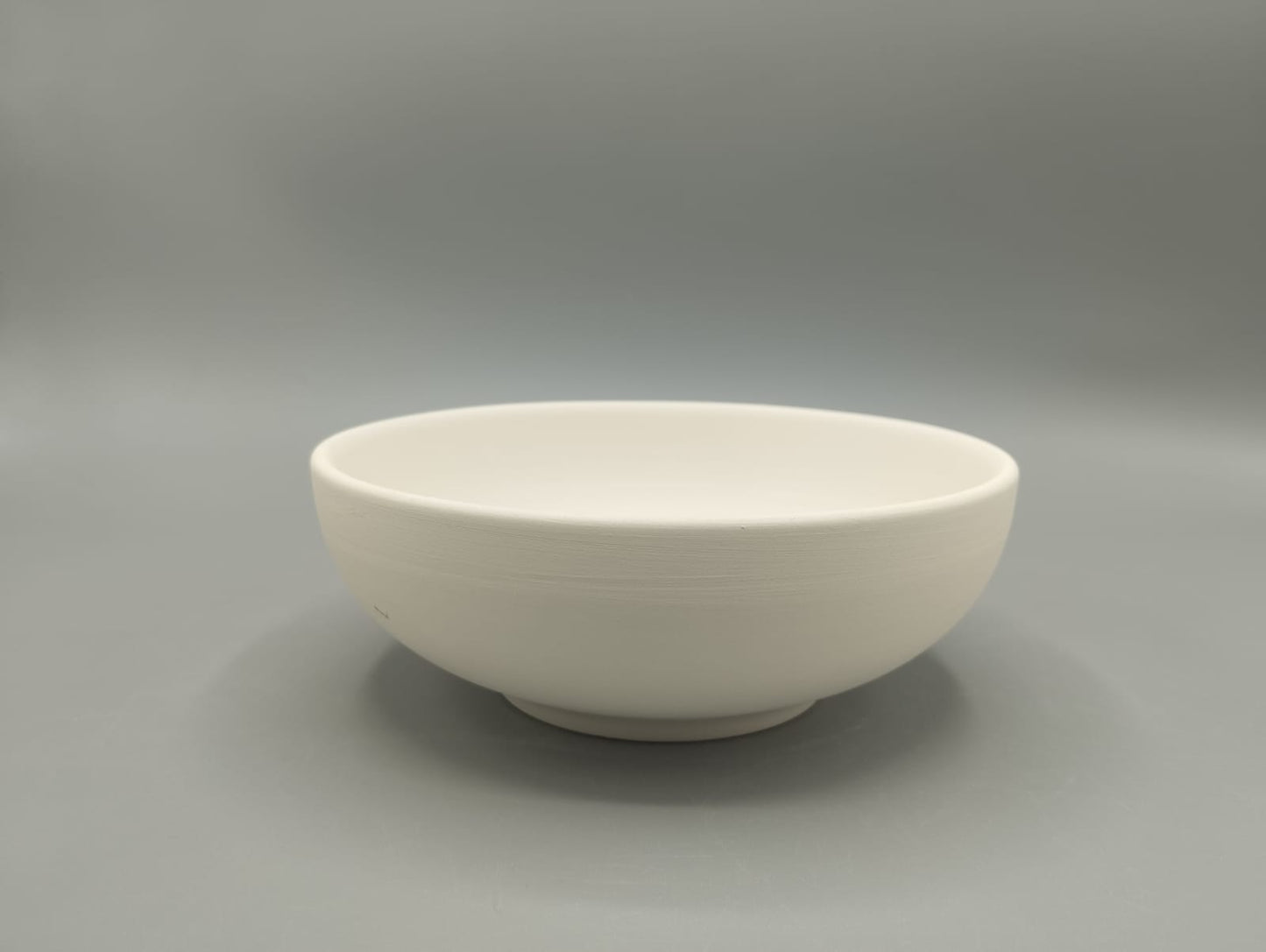 Ciotola Fiori diametro 16 cm. in ceramica semilavorata GREZZA da dipingere