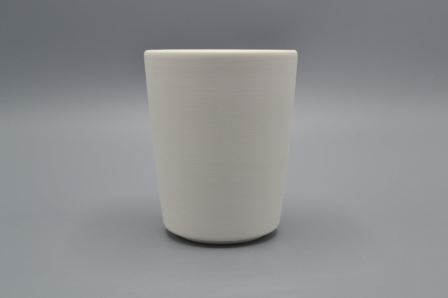 Bicchiere in ceramica semilavorata GREZZA da dipingere