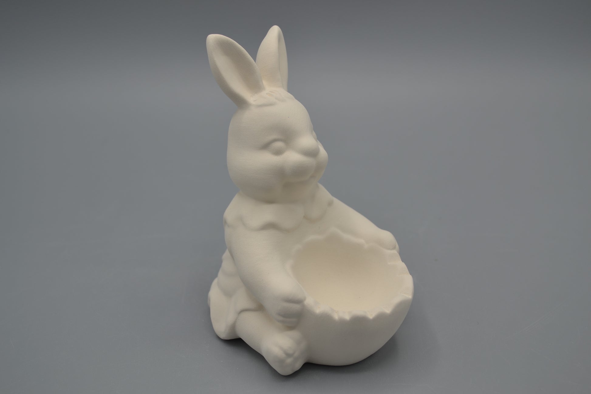 Figurina di coniglio in ceramica Coniglietti pasquali Decorazione