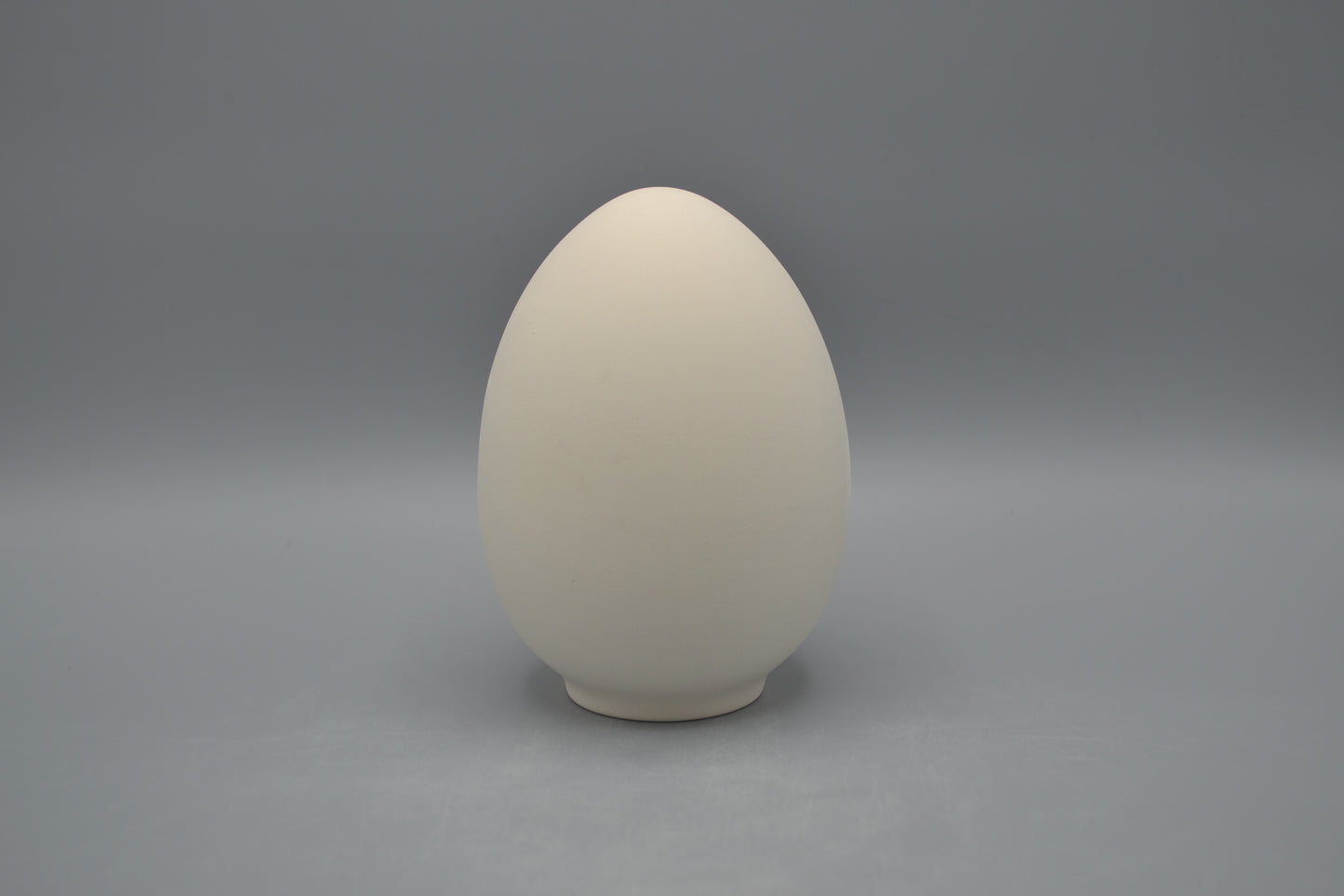 Uovo in ceramica semilavorata GREZZA da dipingere