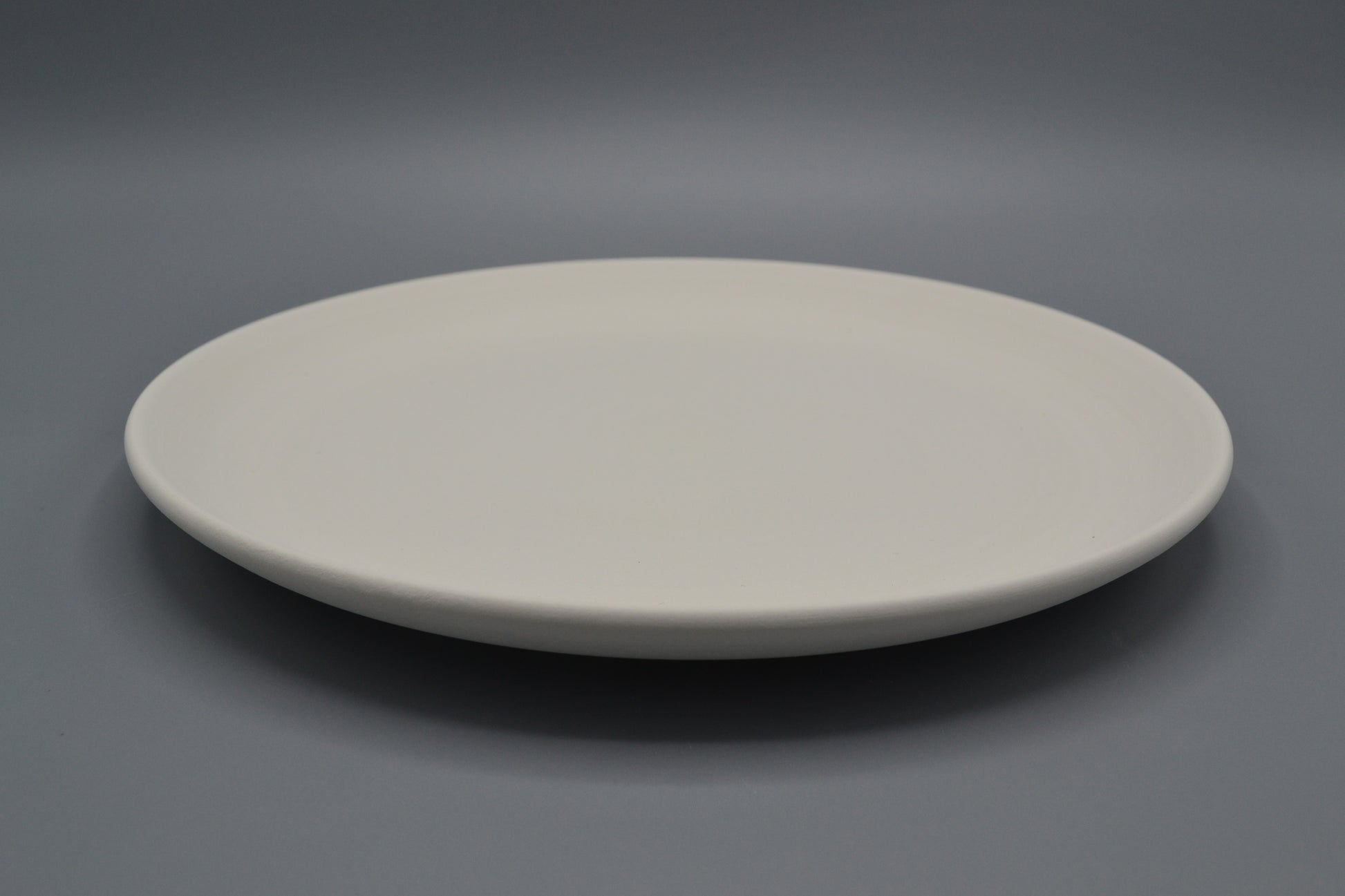 Piatto in ceramica semilavorata GREZZA da dipingere – Ceramiche Pigato
