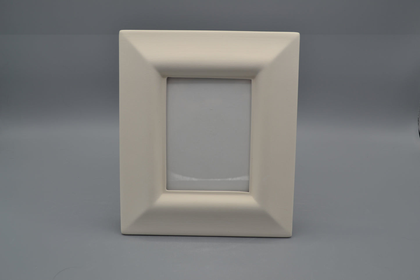 Porta Foto Rettangolare in ceramica semilavorata GREZZA da dipingere