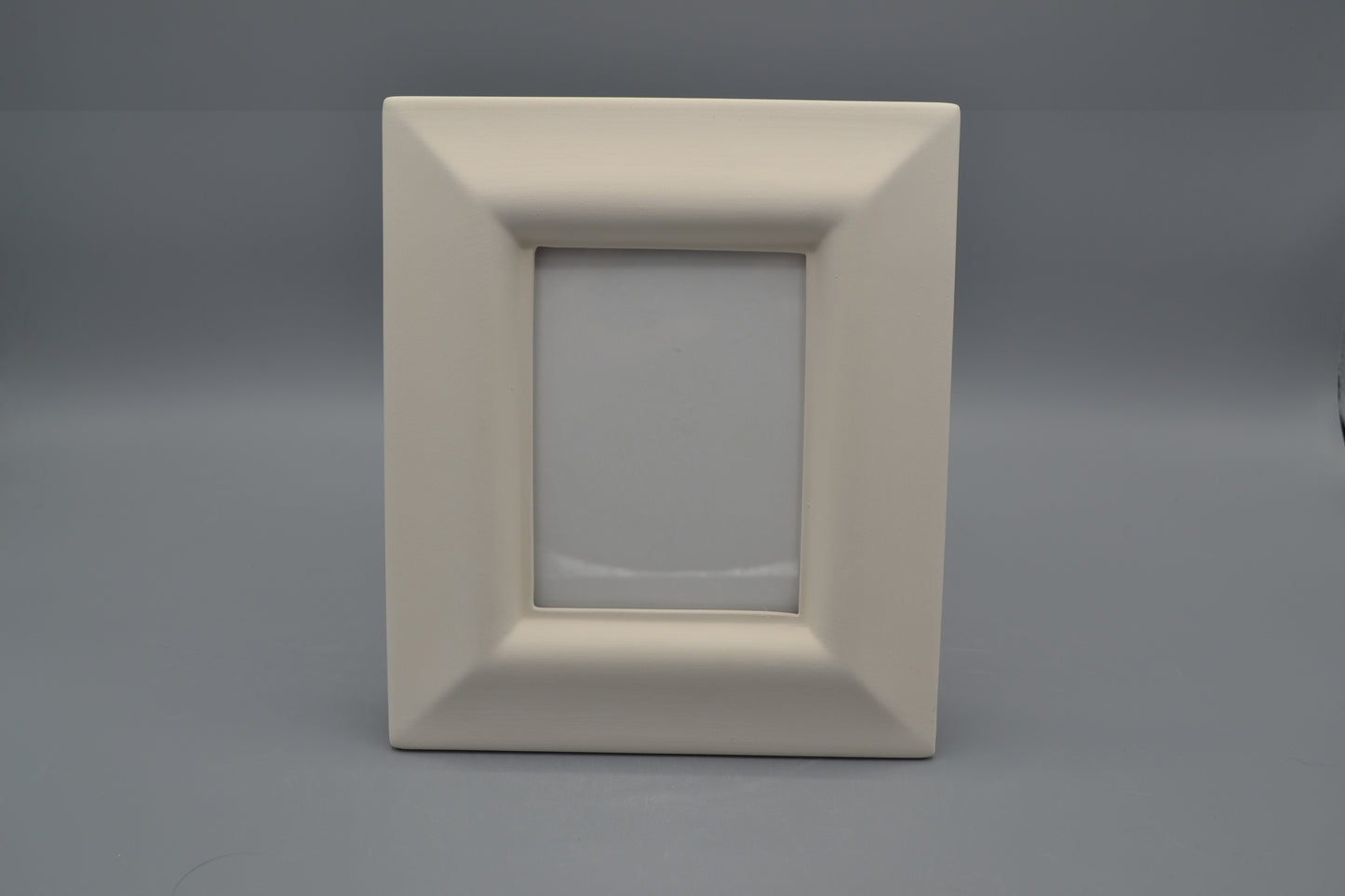 Porta Foto Rettangolare in ceramica semilavorata GREZZA da dipingere