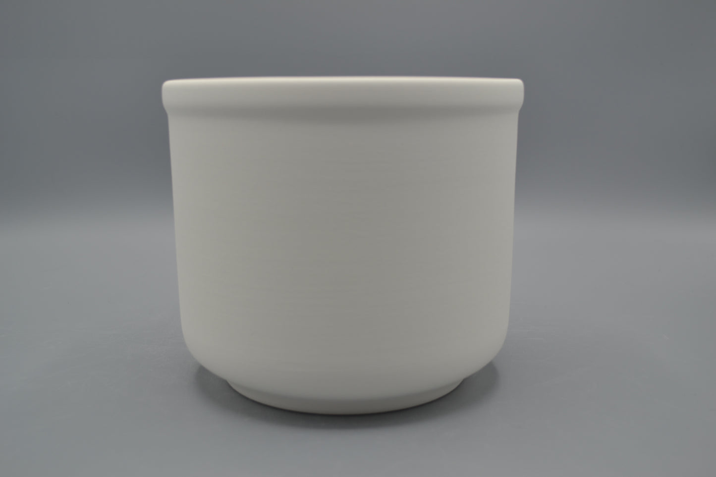 Porta Vasi cm. 12 in ceramica semilavorata GREZZA da dipingere