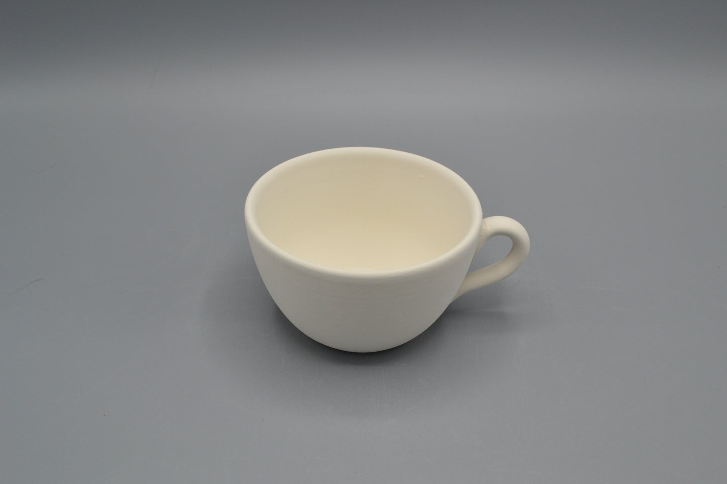 Tazza Cappuccino in ceramica semilavorata GREZZA da dipingere