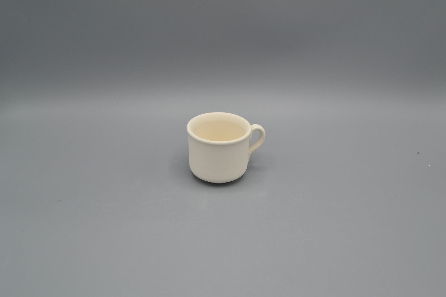 Tazza caffè Cilindrica in ceramica semilavorata GREZZA da dipingere