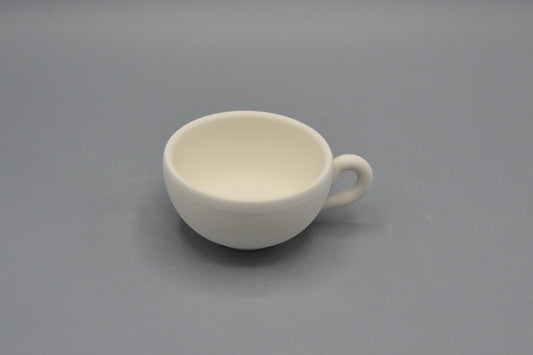 Tazza caffè Mughetto in ceramica semilavorata GREZZA da dipingere
